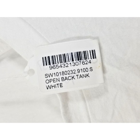 SoulCycle Open Back Tank top SOUL On Front Skull On Back -  Size SM - New - Picture 3 of 4